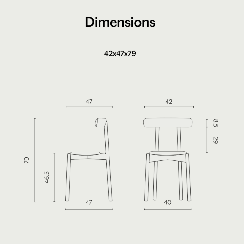 Bice chair • Miniforms