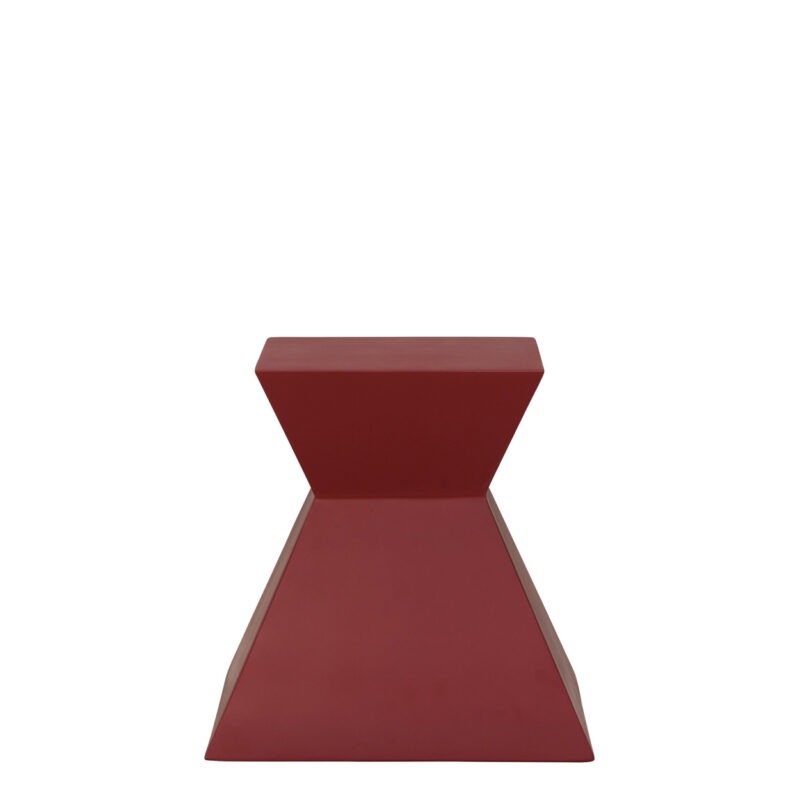 Ditto Stool Side Table 41-ruby